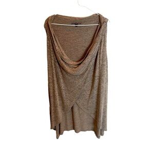 OLIVIA SKY Women's Size XXL Sweater Cover Up Vest Lightweight Scoop Neck